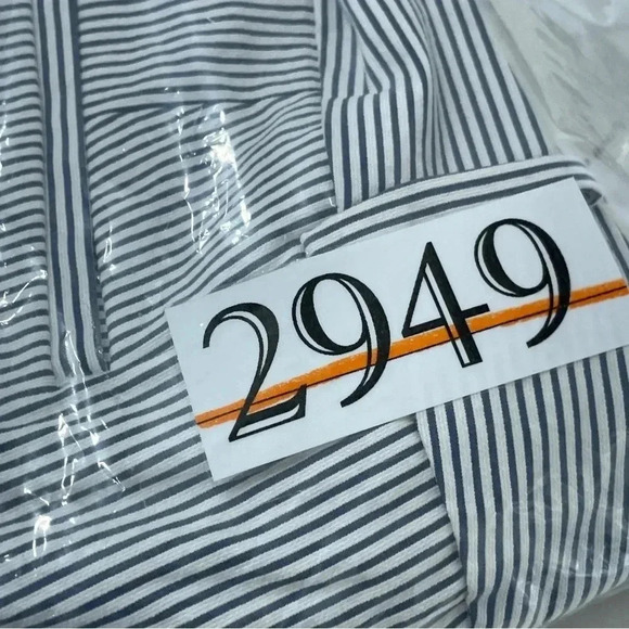 Ann Taylor pants Womens Size 12p striped 2949 - Picture 10 of 10